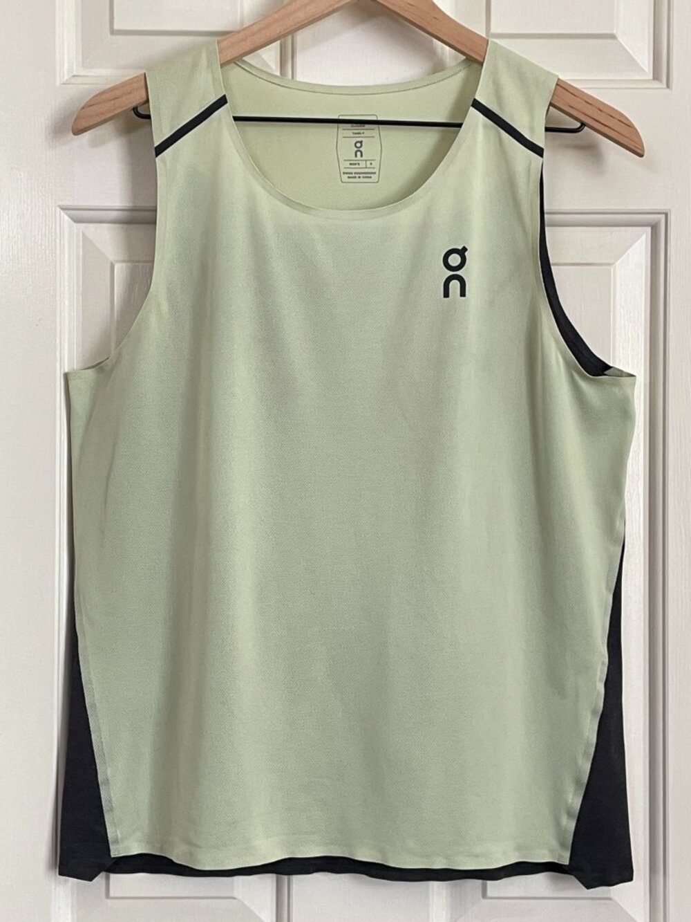 On Running Tank-T Men’s S Glacier Black Performance Running Tank Top